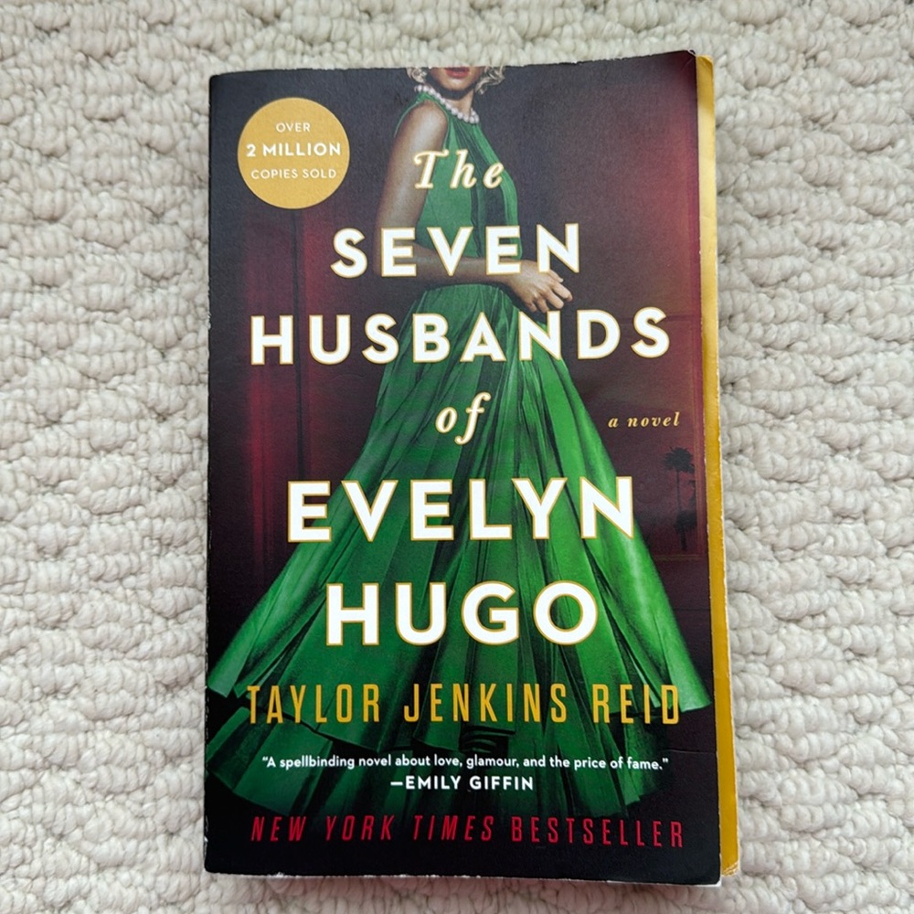 Taylor Jenkins Reid’s book, The Seven Husbands of Evelyn Hugo.